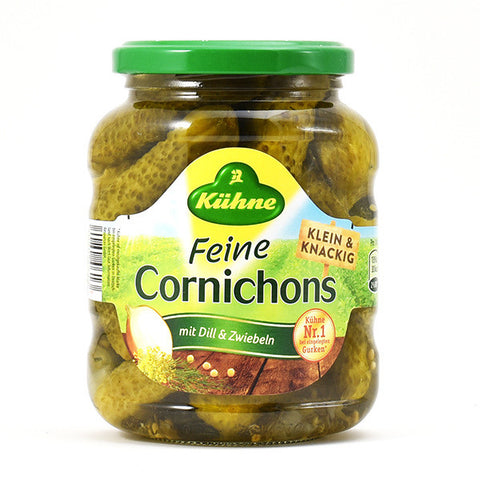 Kuhne Cornichons 370ml