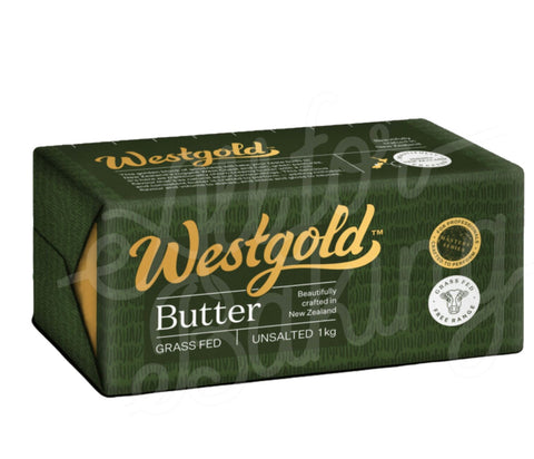 Westgold Grass Fed Unsalted Butter 1kg
